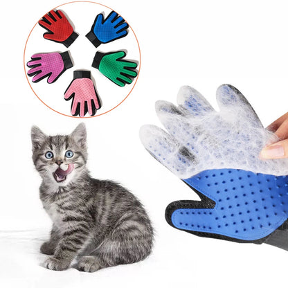 Pet Grooming Glove Brush