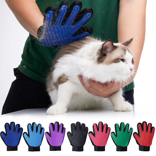 Pet Grooming Glove Brush