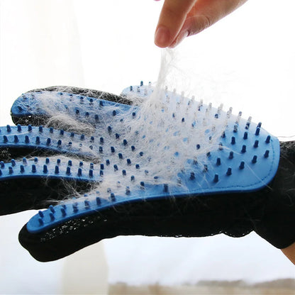 Pet Grooming Glove Brush