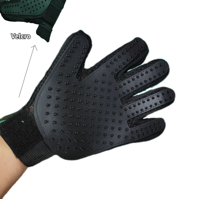 Pet Grooming Glove Brush