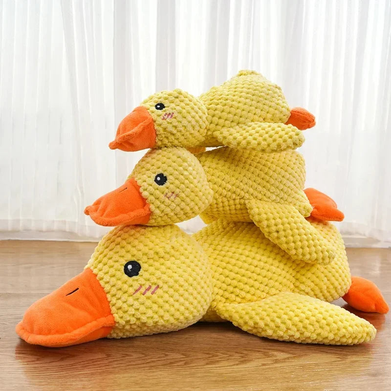 Plush Duck Dog Toy